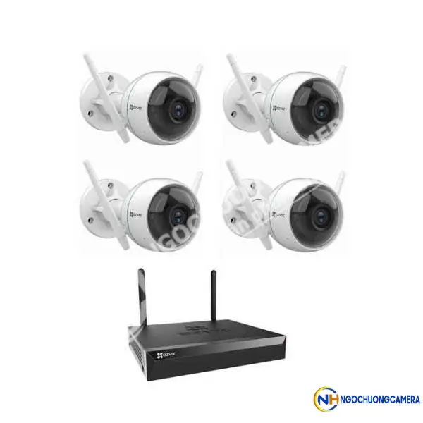 Bộ Kit 4 Camera Wifi 2MP EZVIZ CS-BW3424B0-E41