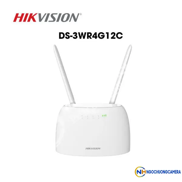 Bộ phát Wifi 4G Hikvision DS-3WR4G12C [Tốc Độ AC1200Mbps]