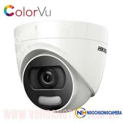 Camera HDTVI ColorVu 2MP HIKVISION DS-2CE72DFT-F