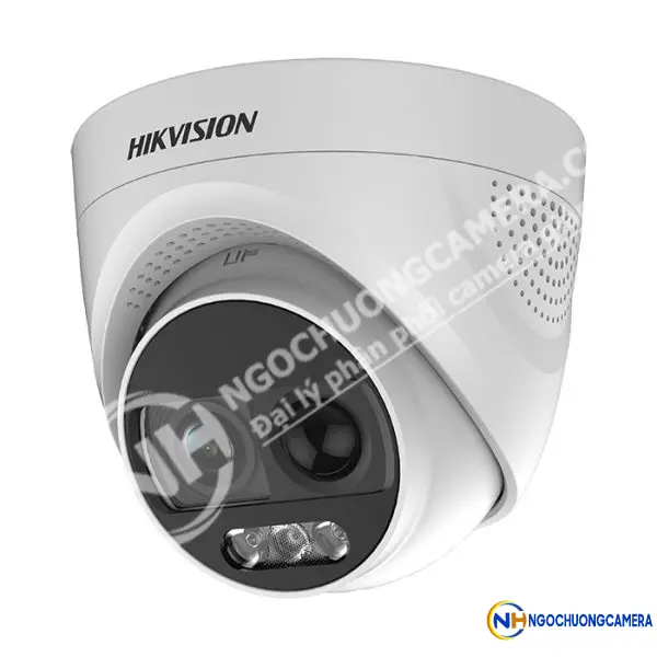 Camera HDTVI Colorvu 2MP HIKVISION DS-2CE72DFT-PIRXOF