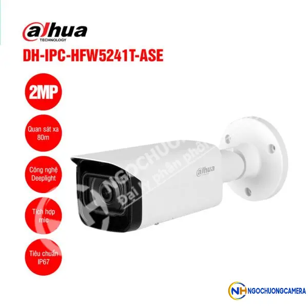Camera IP 2MP DAHUA DH-IPC-HFW5241T-ASE