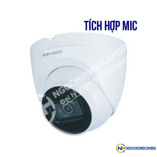 Camera IP 4MP KBVISION KX-C4012AN3 tích hợp mic
