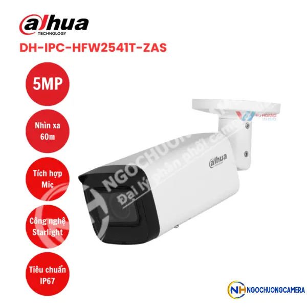 Camera IP 5MP DAHUA DH-IPC-HFW2541T-ZAS