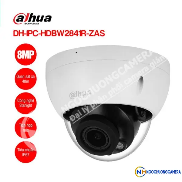 Camera IP 8MP DAHUA DH-IPC-HDBW2841R-ZAS