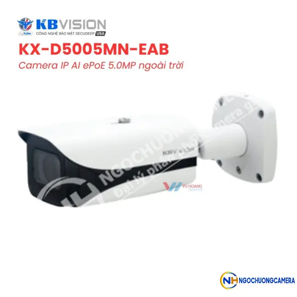 Camera IP AI ePoE 5MP KBVISION KX-D5005MN-EAB