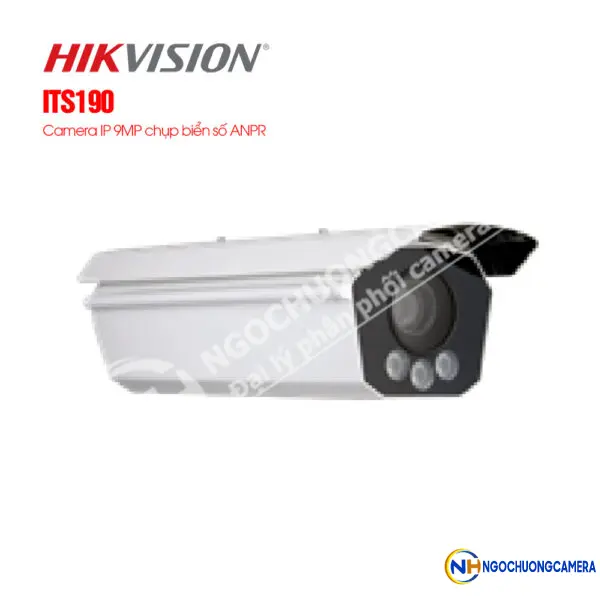 Camera IP chụp biển số ANPR 9MP Hikvision ITS190