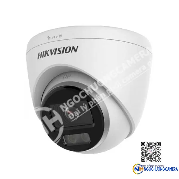 Camera IP Dome Colorvu 2MP HIKVISION DS-2CD1327G0-LUF