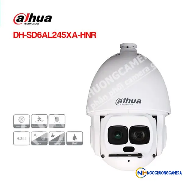 Camera IP PTZ 2MP DAHUA DH-SD6AL245XA-HNR