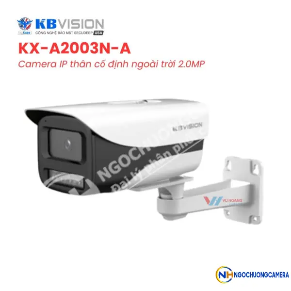 Camera IP thân 2MP KBVISION KX-A2003N-A