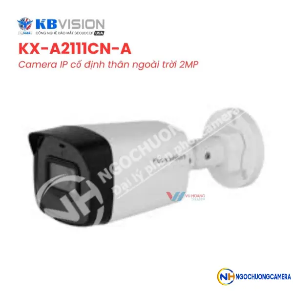 Camera IP thân 2MP KBVISION KX-A2111CN-A
