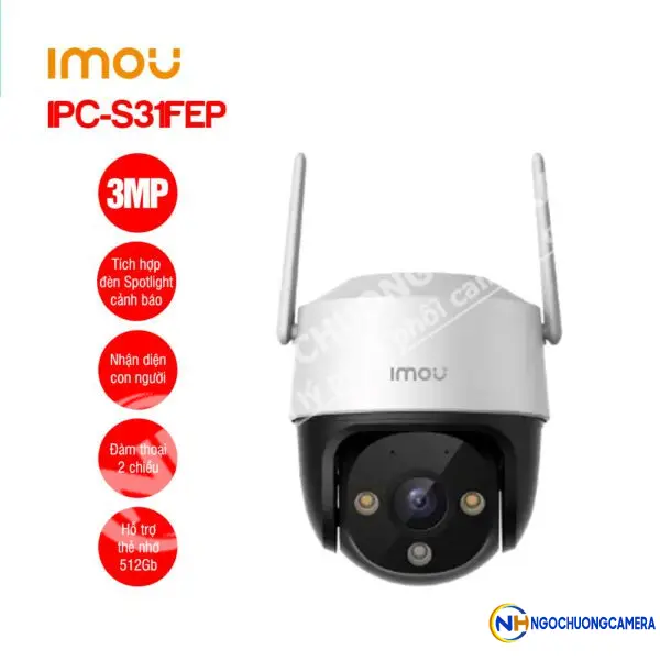 Camera Wifi Full Color IMOU IPC-S31FEP (Cruiser SE+ 3MP)