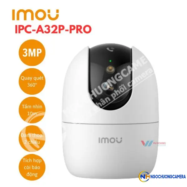 Camera Wifi quay quét 3MP IMOU IPC-A32P-PRO (Ranger 2 Pro)