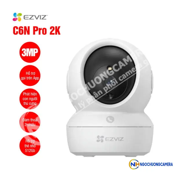Camera Wifi thông minh EZVIZ C6N Pro 2K 3MP