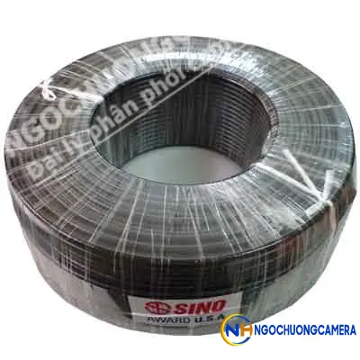 Cáp đồng trục Sino 5C-FB lõi BC 96 sợi màu đen có chống ẩm (200m)