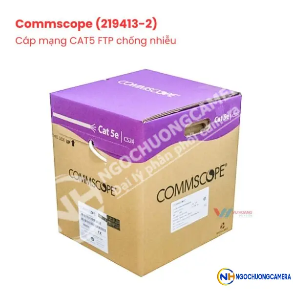 Cáp mạng AMP COMMSCOPE CAT5 FTP (219413-2) chống nhiễu
