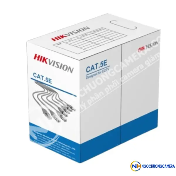 Cáp mạng Cat 5E Hikvision DS-1LN5EUEC0