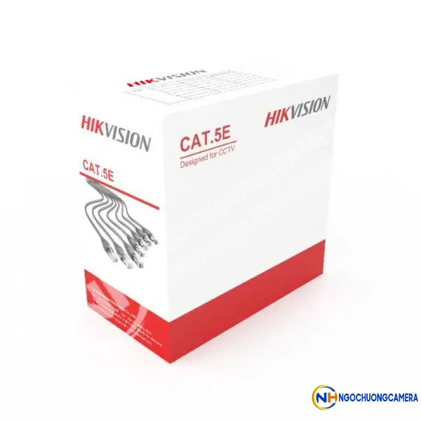 Cáp mạng CAT5 8 Lõi đồng HIKVISION DS-1LN5EU-SC0