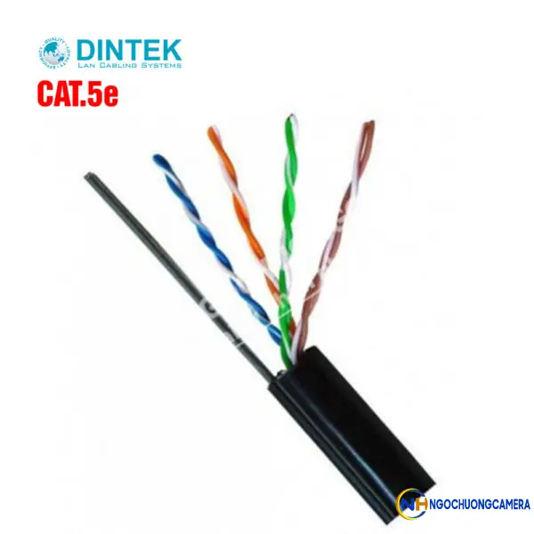Cáp mạng Dintek CAT.5E 305m treo ngoài trời (1101-03037)
