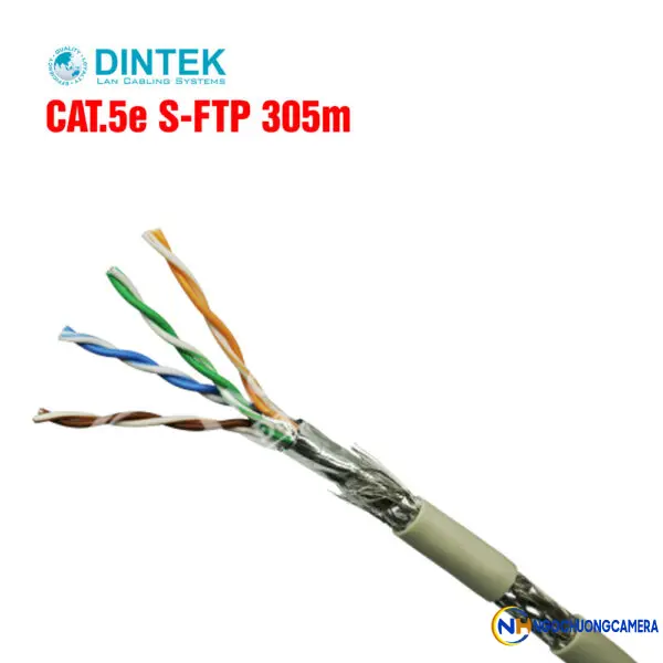 Cáp mạng Dintek CAT.5E S-FTP 305m (1105-03001)