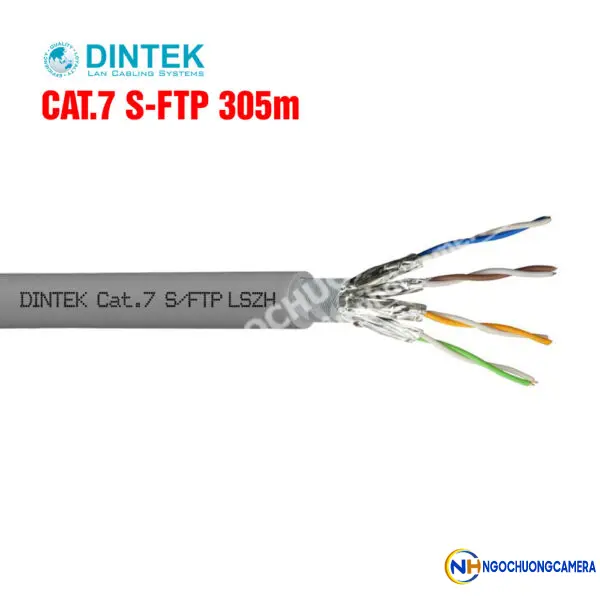 Cáp mạng Dintek CAT.7 S-FTP 305m (1105-05007)
