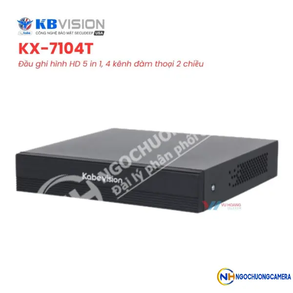 Đầu ghi hình HD 5 in 1 4 kênh KBVISION KX-7104T