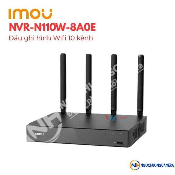 Đầu ghi Wifi 10 kênh IMOU NVR-N110W-8A0E