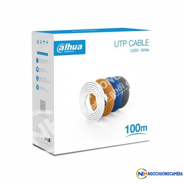 Dây cáp mạng UTP CAT.6 DAHUA DH-PFM920I-6U-100