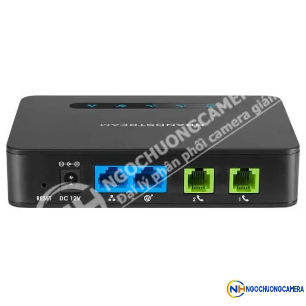 Gateway 2 cổng FXS – WAN/LAN Gigabit GRANDSTREAM HT812