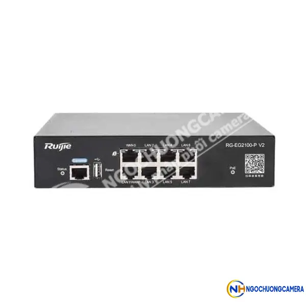 Gateway tích hợp cổng PoE RUIJIE RG-EG2100-P V2