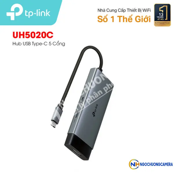 Hub USB type-C 5 cổng TP-Link UH5020C