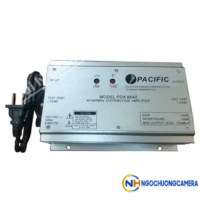Khuyếch đại truyền hình cáp PACIFIC PDA-8640