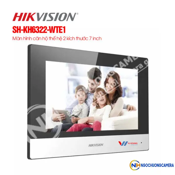 Màn hình chuông cửa IP Hikvision SH-KH6322-WTE1