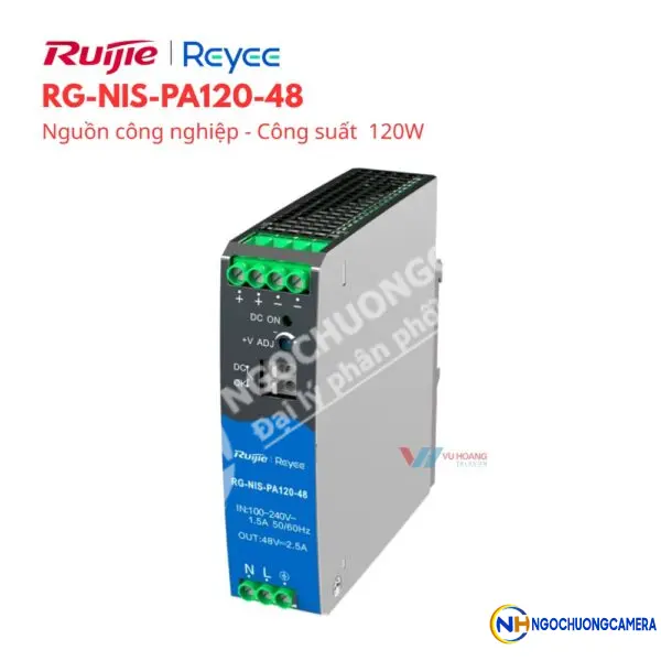 Nguồn công nghiệp Reyee RG-NIS-PA120-48