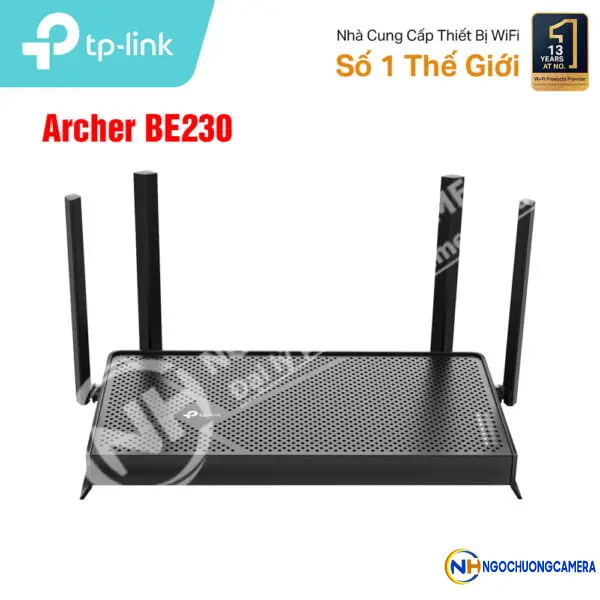 Router Wifi 7 TP-Link Archer BE230 [Băng tầng kép, 3570 Mbps]