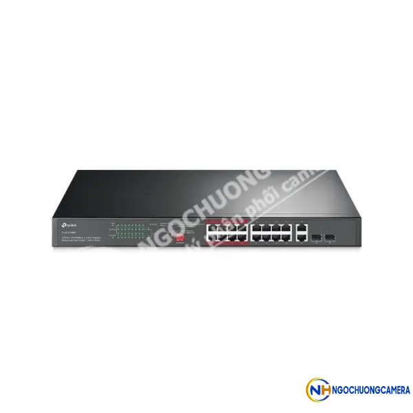 Switch 16 cổng 10/100Mbps Gigabit TP-LINK TL-SL1218MP