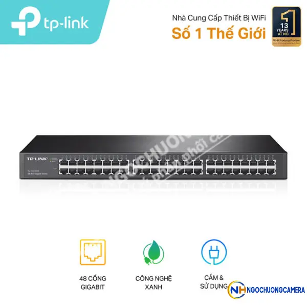 Switch 48 cổng Gigabit TP-LINK TL-SG1048