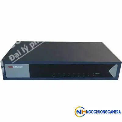 Switch L2 8 cổng PoE 10/100/1000Mbps Hikvision DS-3E0508-E