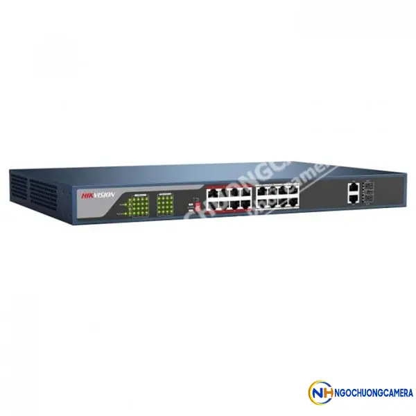 Switch POE 16 cổng 100M HIKVISION DS-3E0318P-E(B)