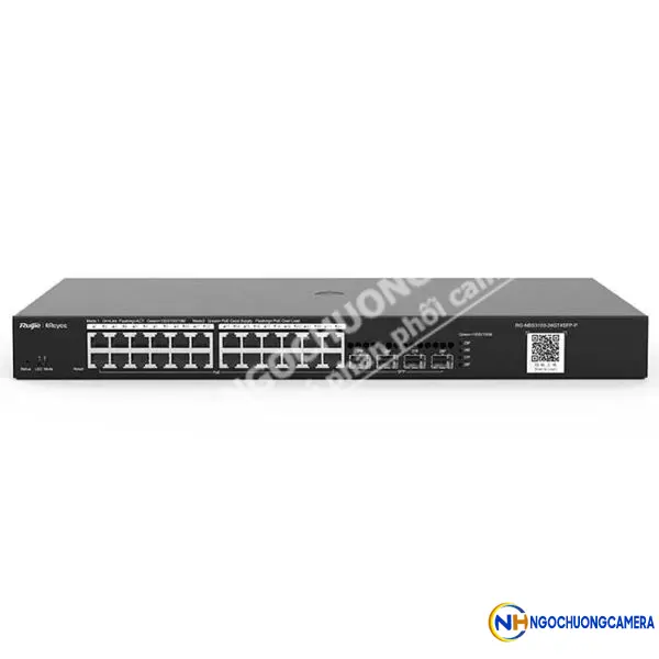 Switch POE 24 cổng RUIJIE REYEE RG-NBS3100-24GT4SFP-P