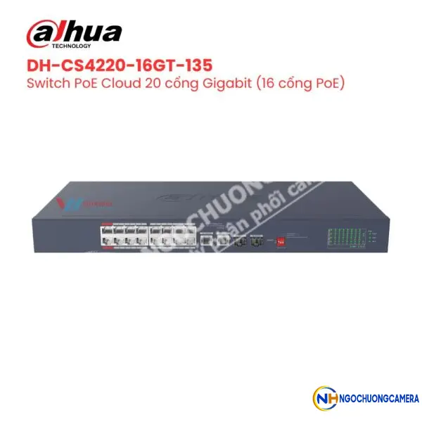 Switch PoE Cloud DAHUA DH-CS4220-16GT-135