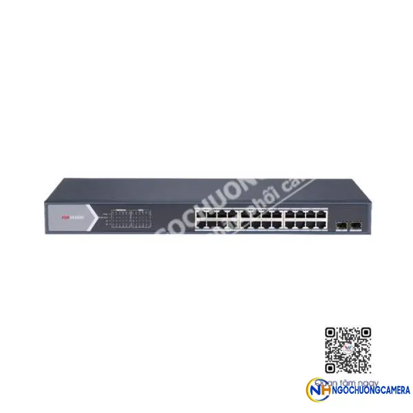 Switch PoE GIGABIT 24 cổng HIKVISION DS-3E0526P-E/M