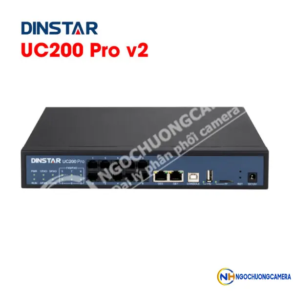 Tổng đài IP Dinstar UC200 Pro v2