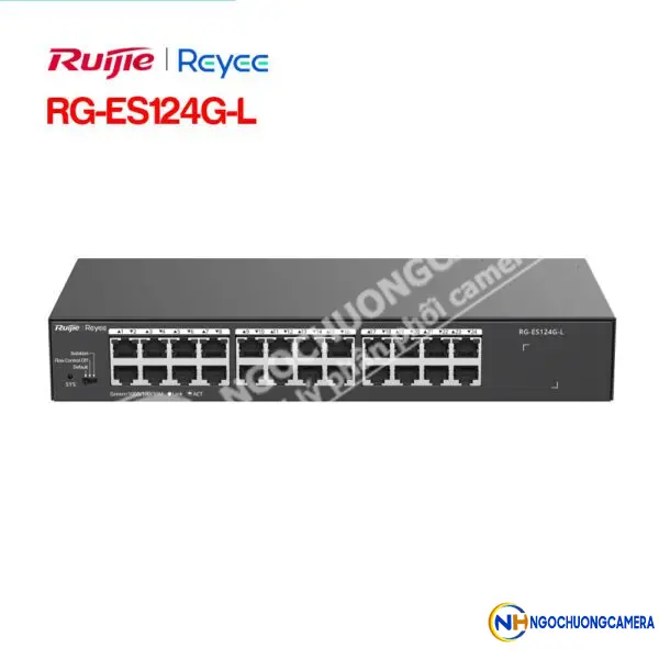 Unmanaged switch 24 cổng RUIJIE REEYE RG-ES124G-L